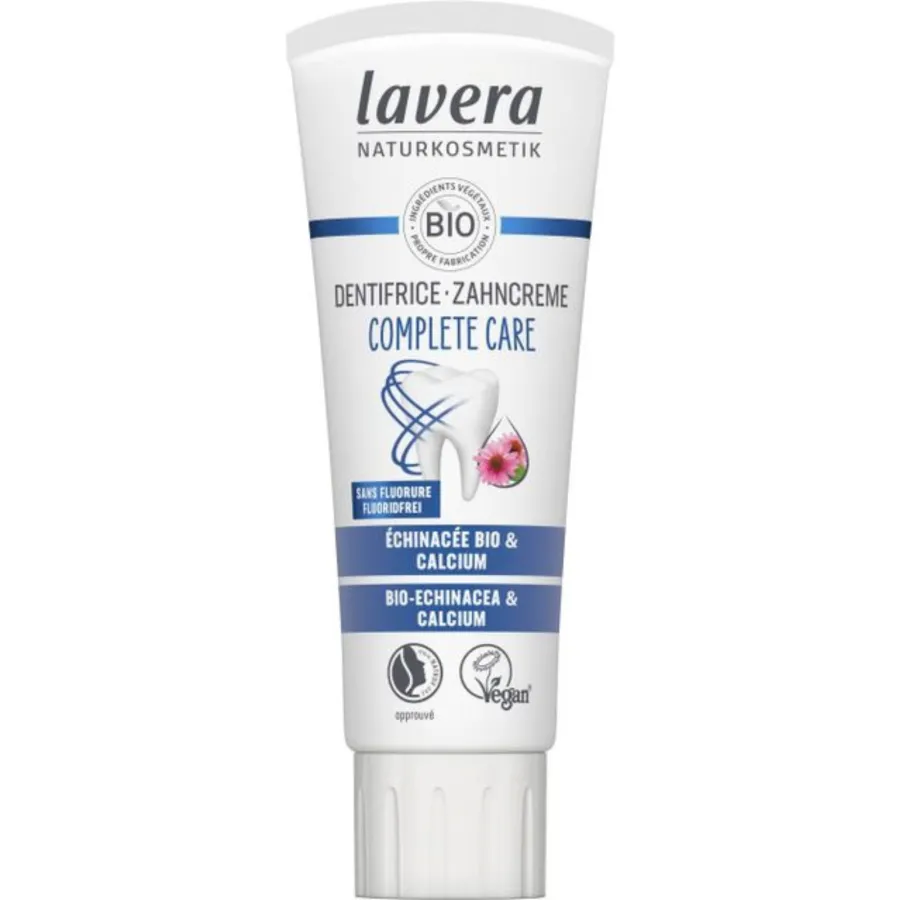 Dentifrice complete care sans fluorure - Lavera