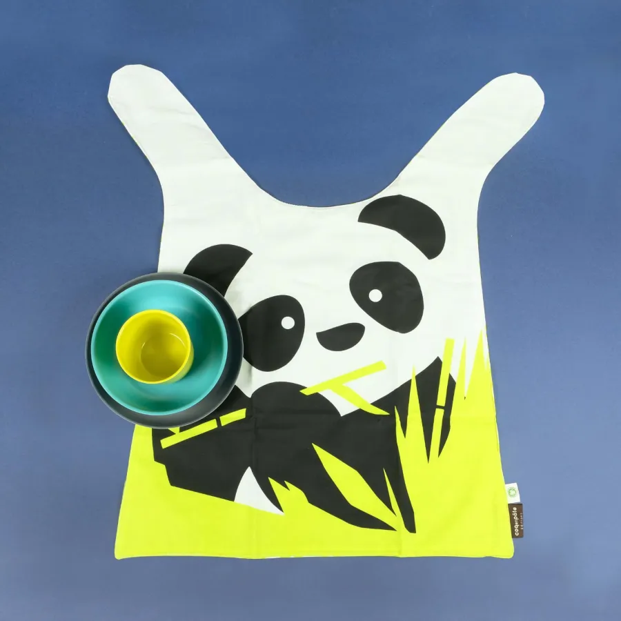 Coffret repas panda - Coq en pâte