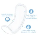 Serviettes naturelles maxi nuit - Natracare