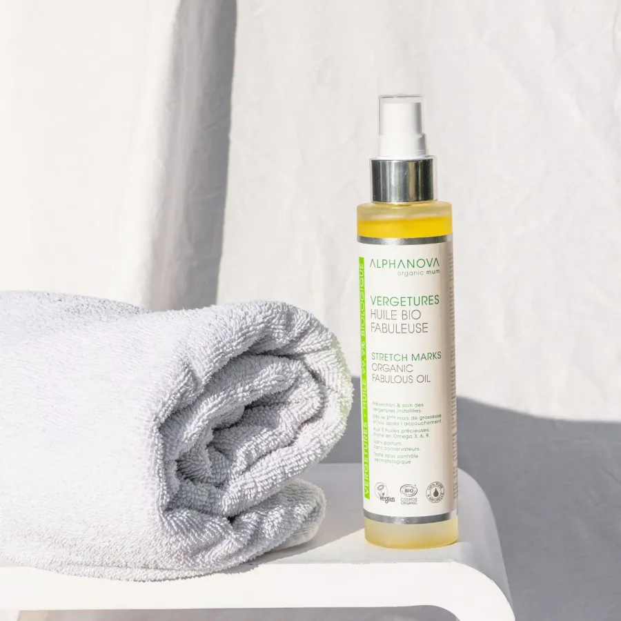 Huile vergetures fabuleuse bio - Alphanova Organic Mum