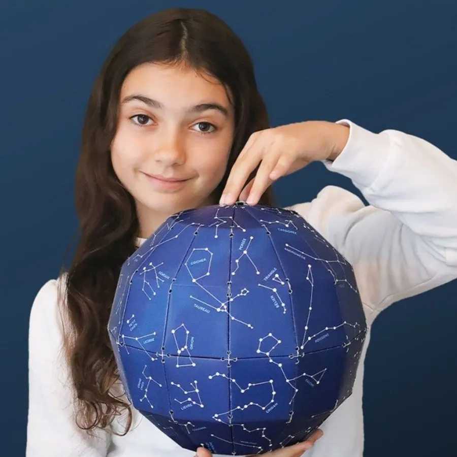 Kit créatif - Globe Céleste CNES - Pirouette Cacahouete
