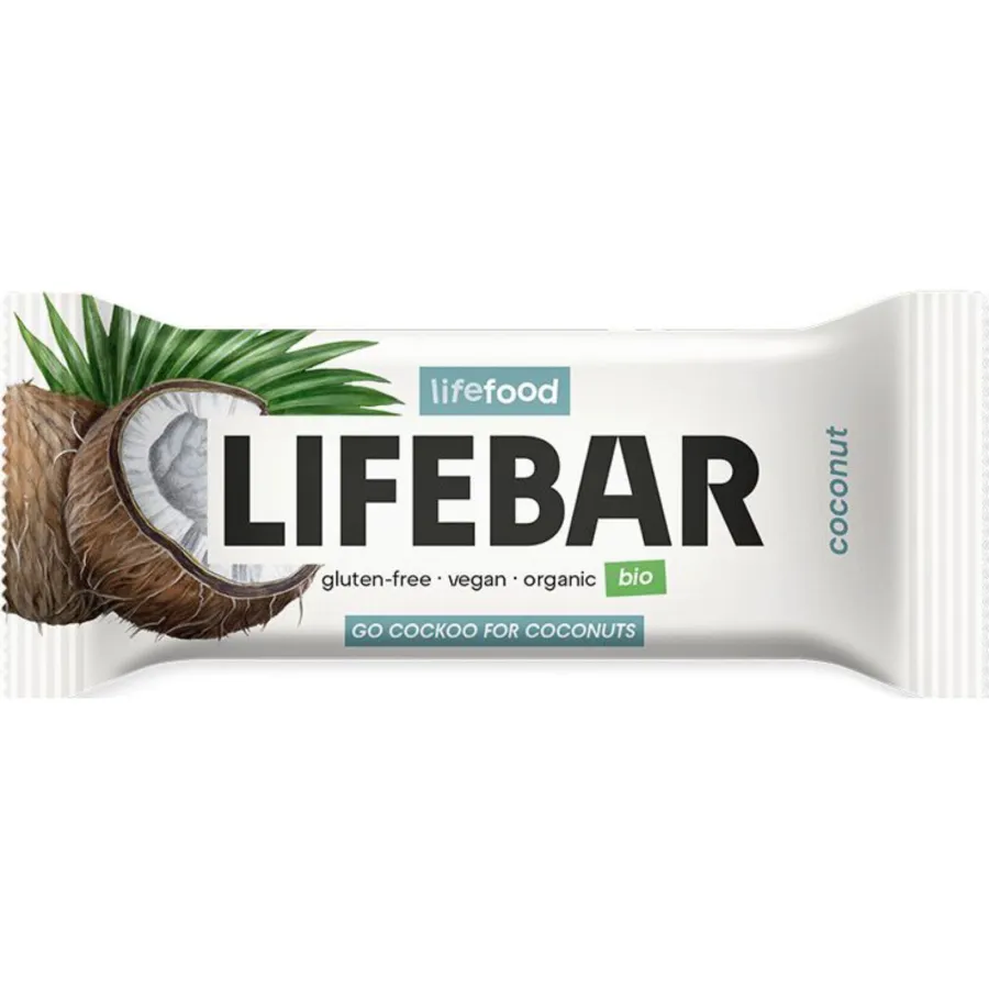 Barre énergétique Crue Coco 40 g – Lifefood