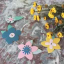 Kit créatif - Couronnes de fleurs - Pirouette Cacahouète