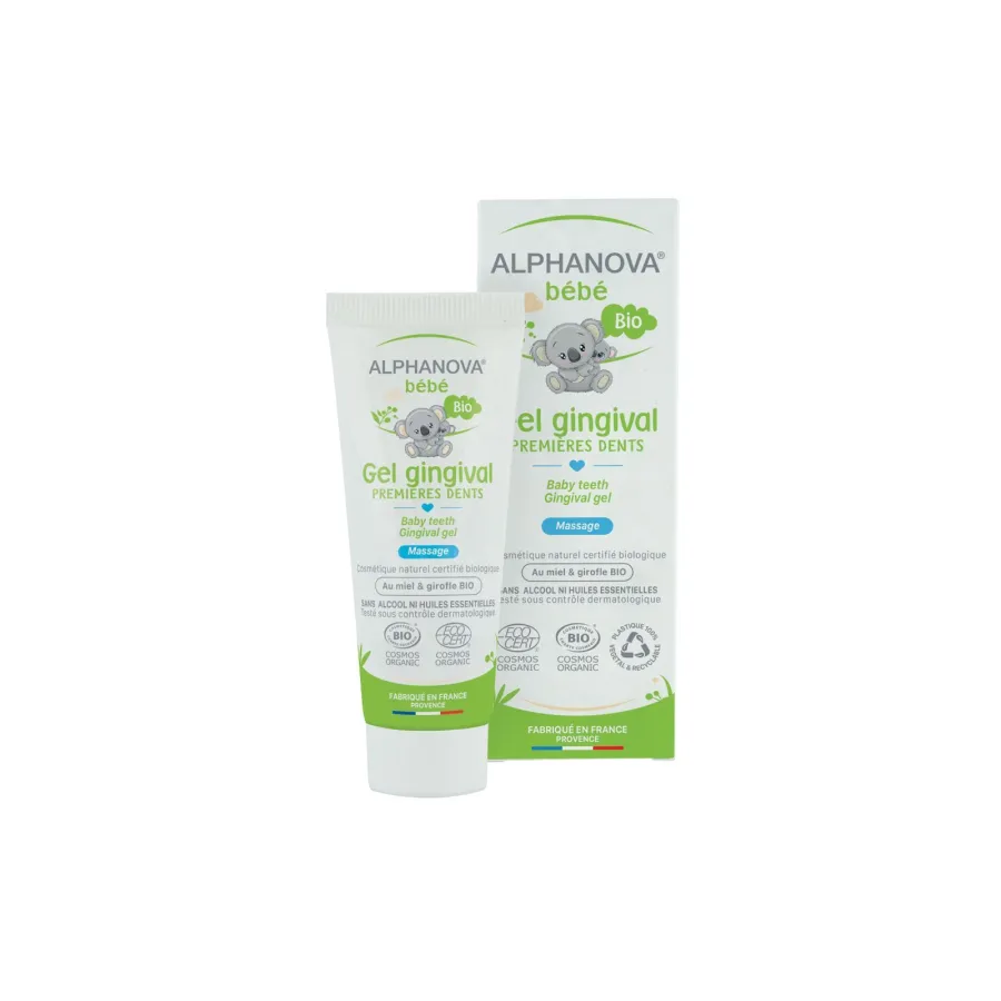 Gel gingival premières dents - Alphanova Bébé