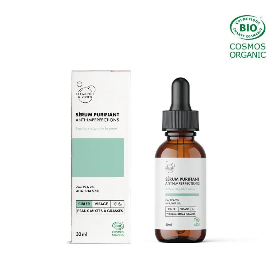 Sérum purifiant anti-imperfections - Clémence et Vivien