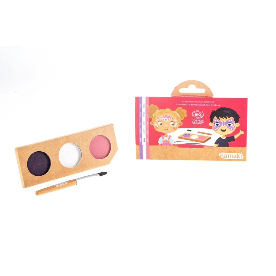 Kit de maquillage 3 fards Fée & Papillon - Namaki