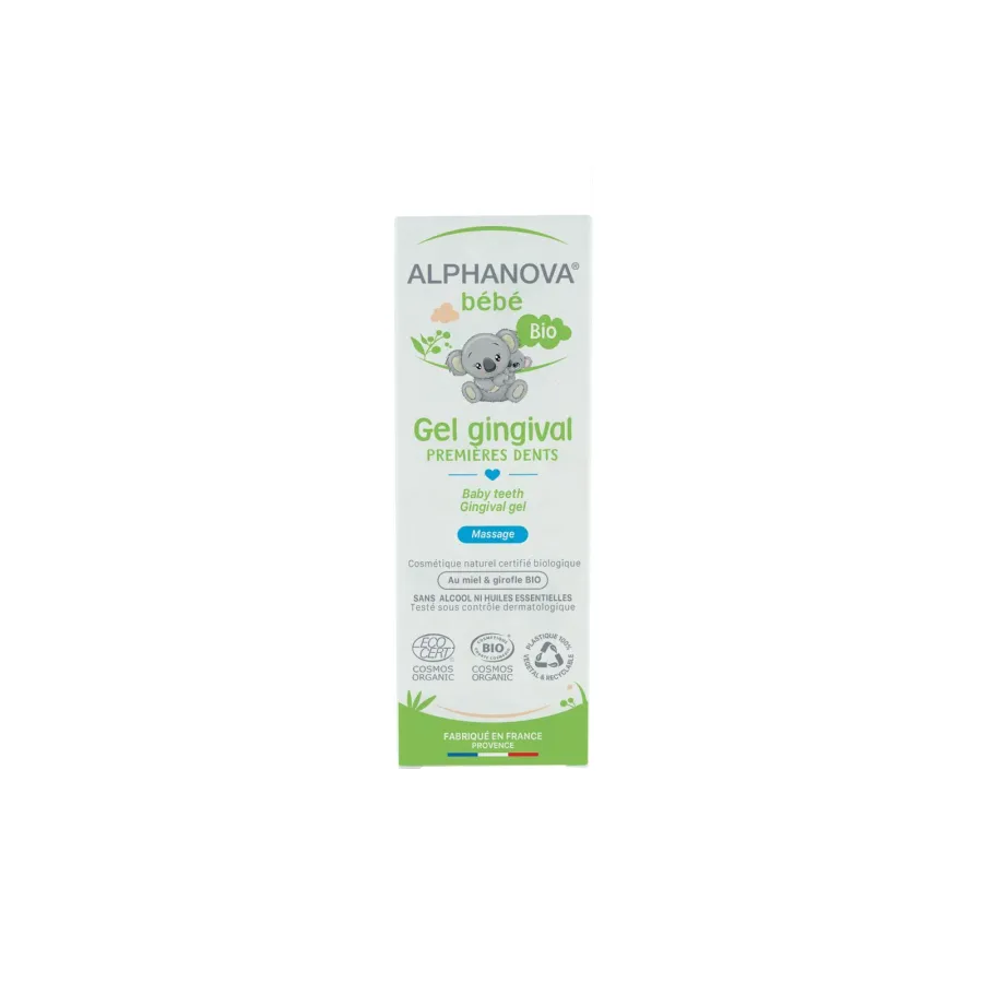 Gel gingival premières dents - Alphanova Bébé