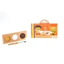 Kit de maquillage 3 fards Lion & Girafe - Namaki