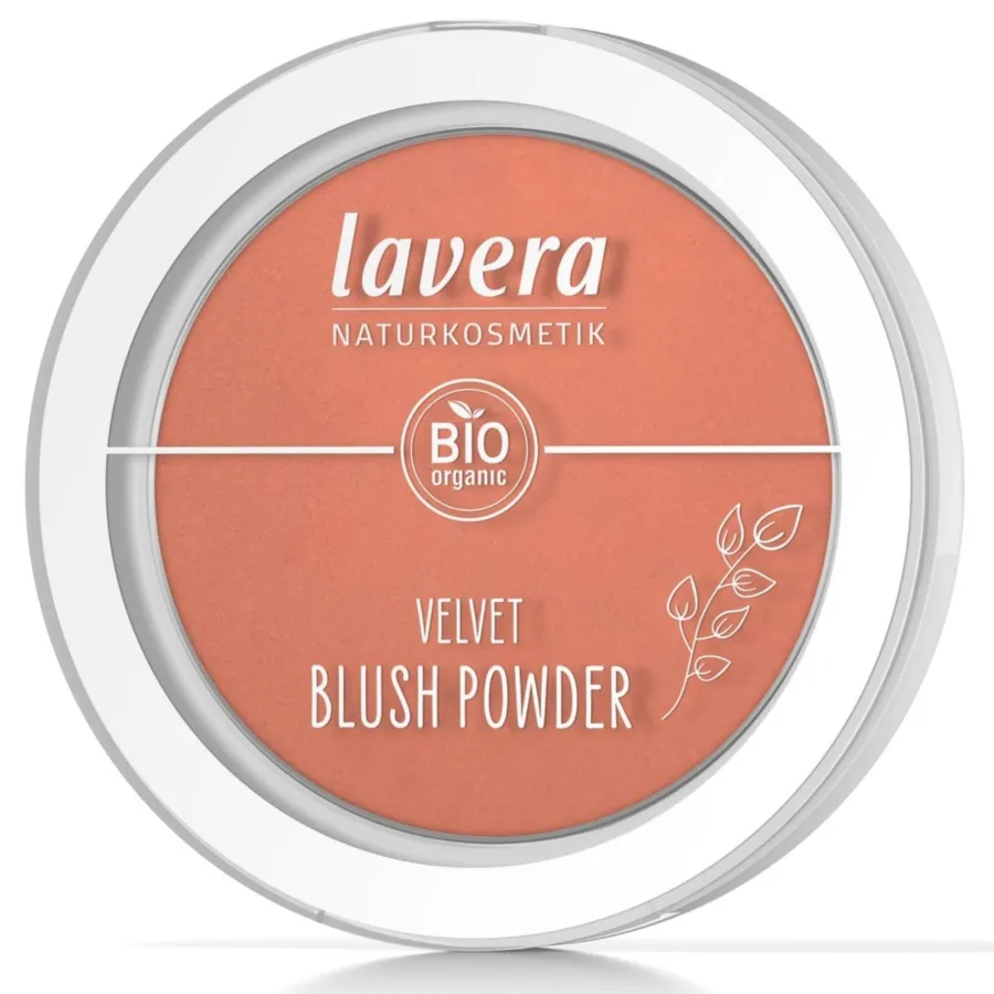 Velvet blush powder Rosy peach 01 - Lavera