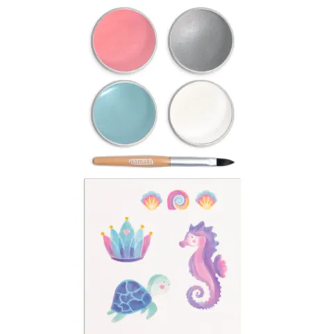 Kit de maquillage sirène 4 couleurs - Namaki