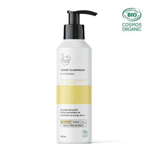 Toner illuminant pour peaux ternes et fatiguées - Clémence & Vivien