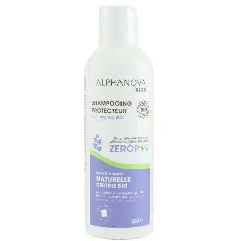 Shampooing protecteur poux lavande bio - Alphanova Kids