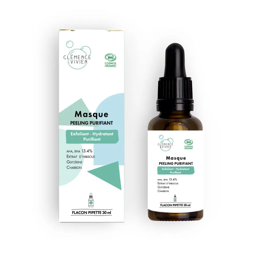 Masque peeling purifiant - Clémence et Vivien