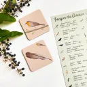Jeu - Mémory pour enfants - L'Oiseau et sa Plume - Pirouette Cacahouète