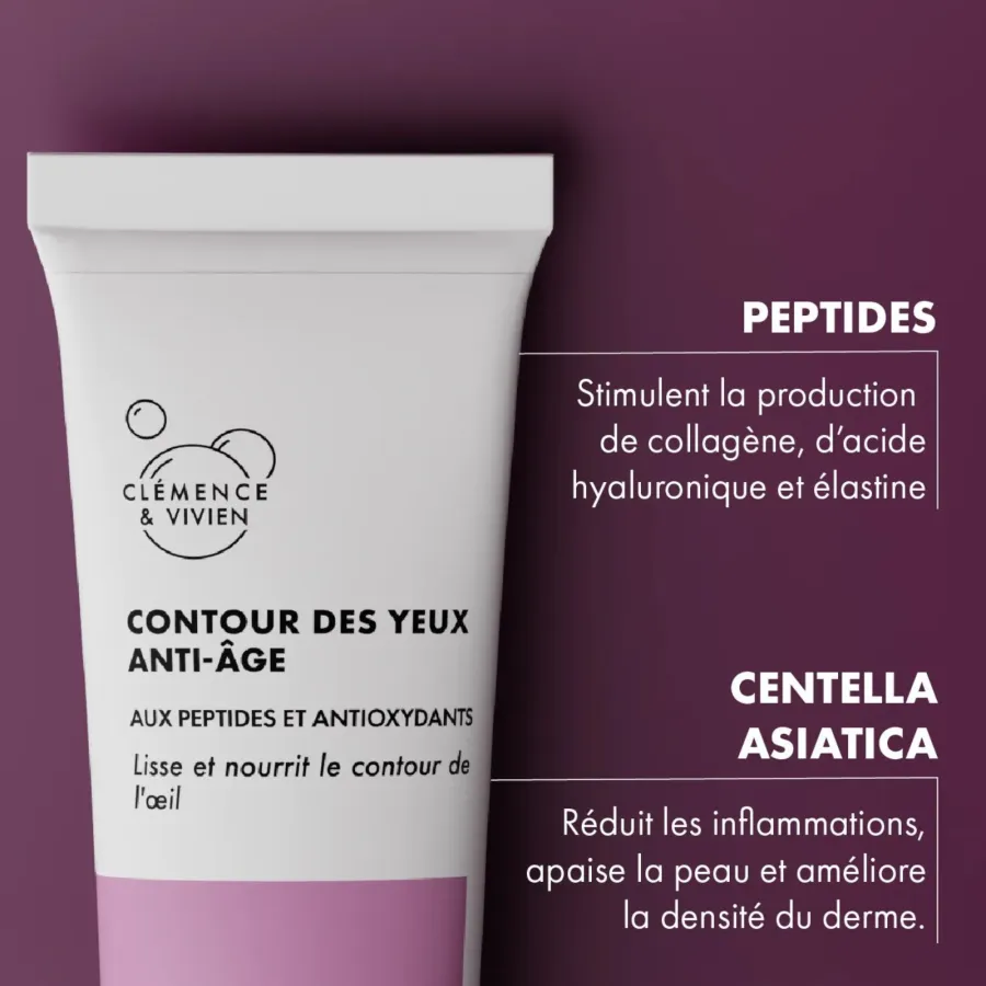 Contour des yeux anti-âge - Clémence & Vivien