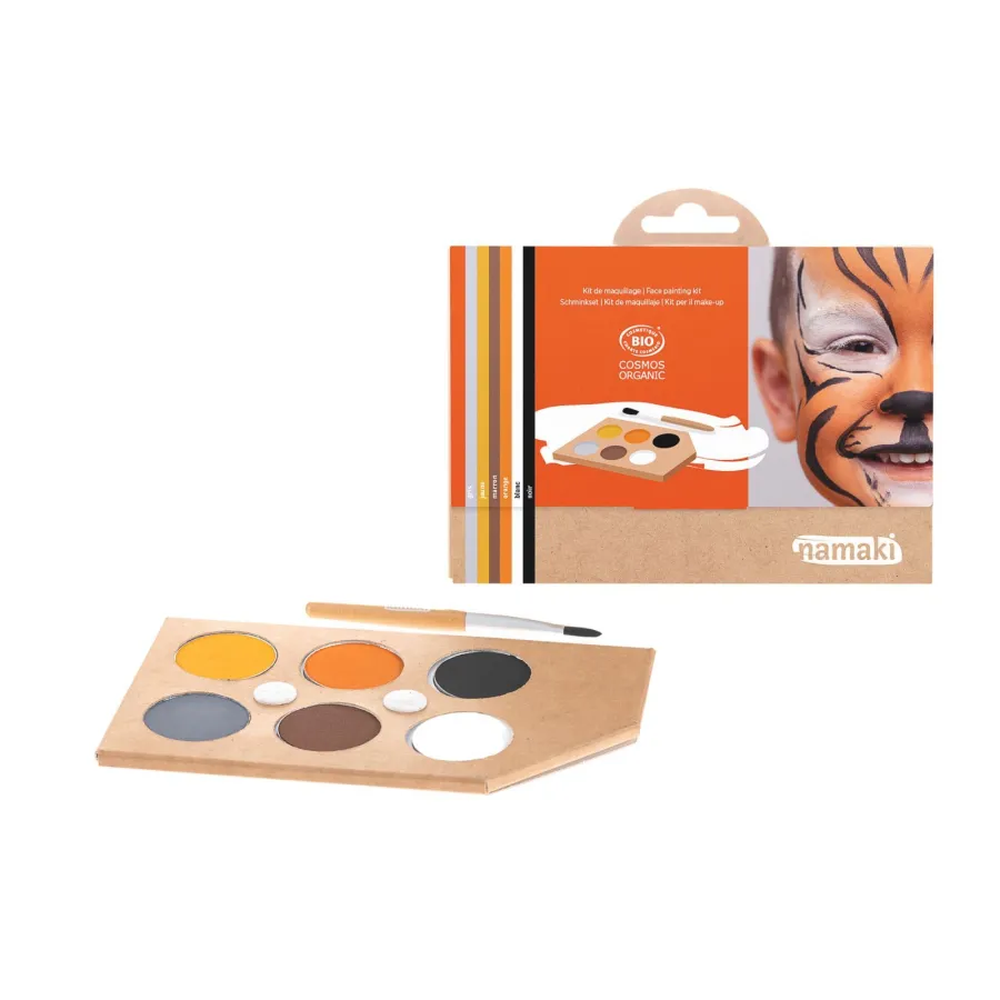 Kit de maquillage 6 fards Vie Sauvage - Namaki