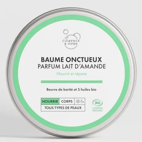Baume onctueux lait d’amande - Clémence et Vivien