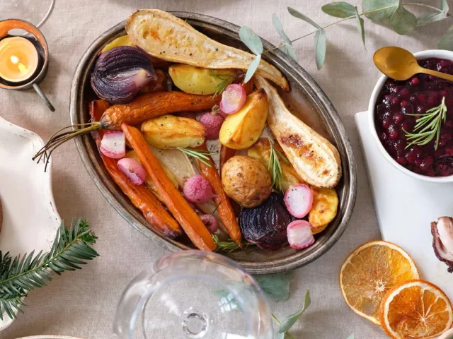 Recettes de fêtes avec des produits locaux et de saison